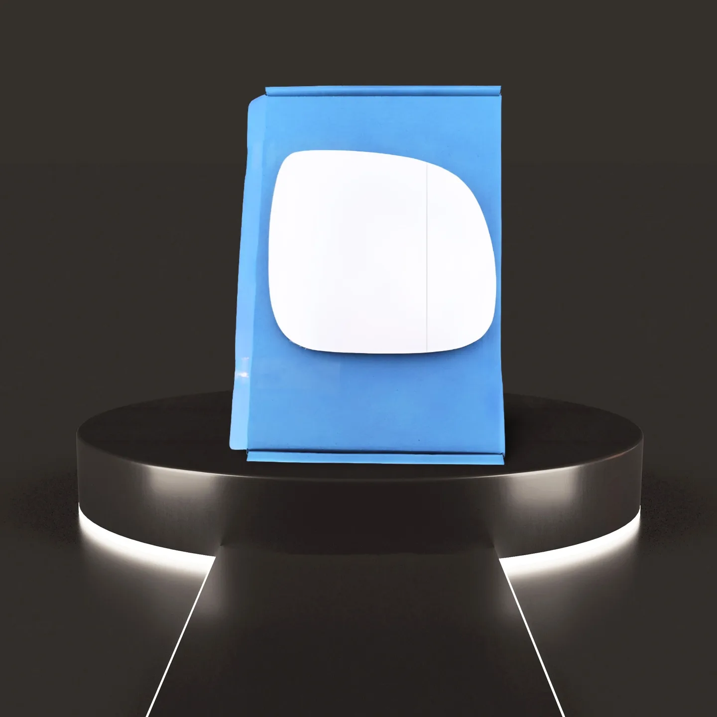 Stick on Wing Mirror Glass — Right Driver Side