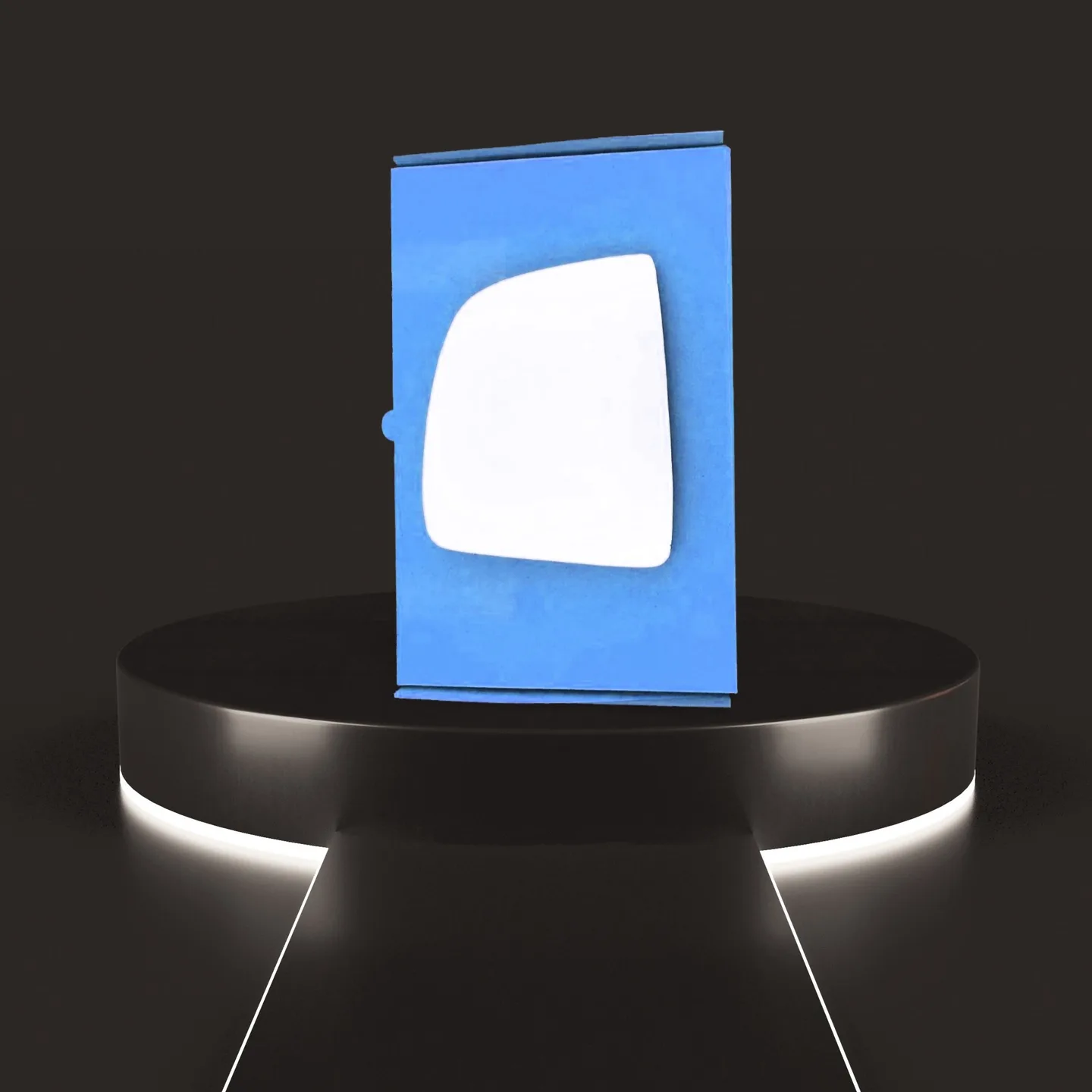 Stick on Wing Mirror Glass — Left Passenger Side