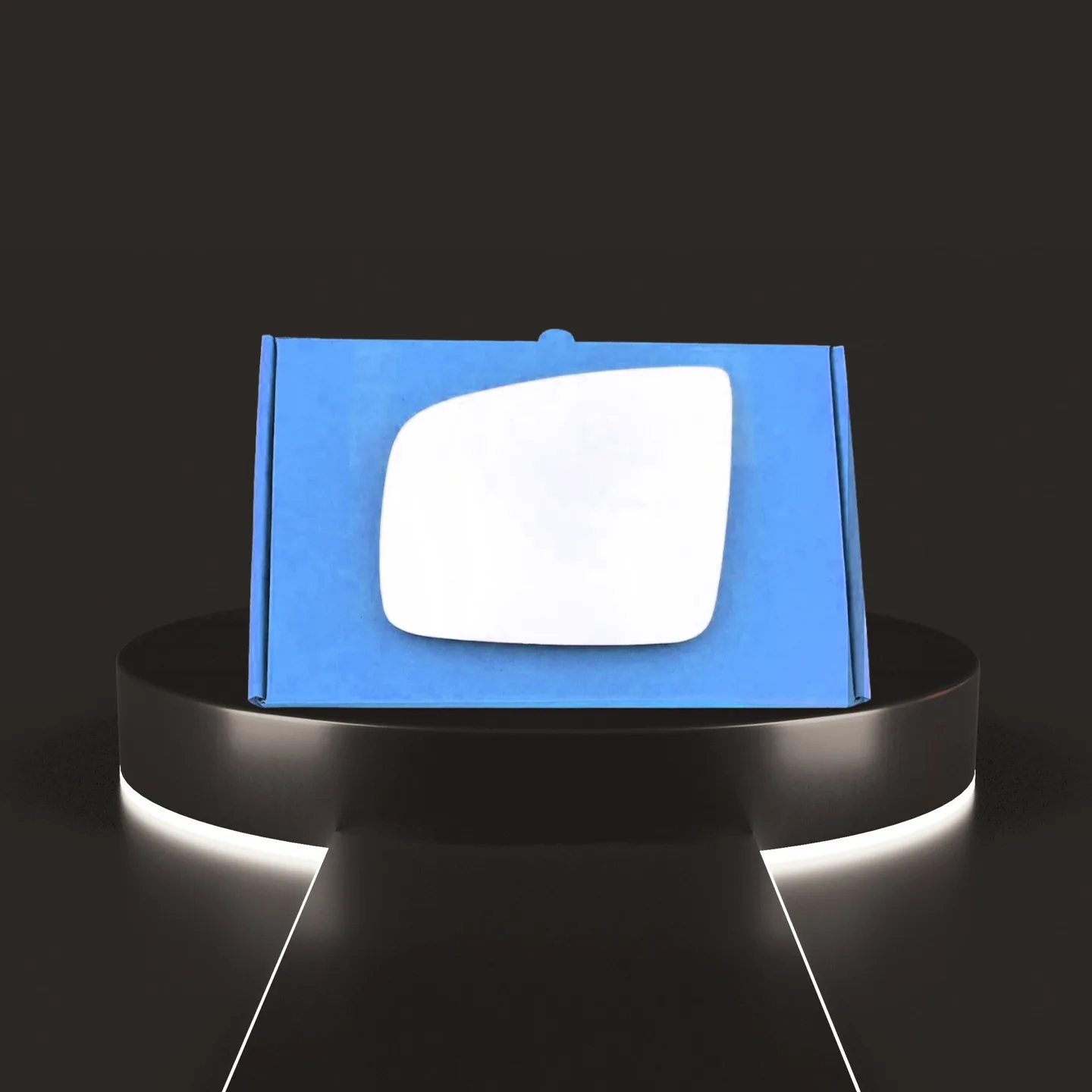 Stick on Wing Mirror Glass — Left Passenger Side
