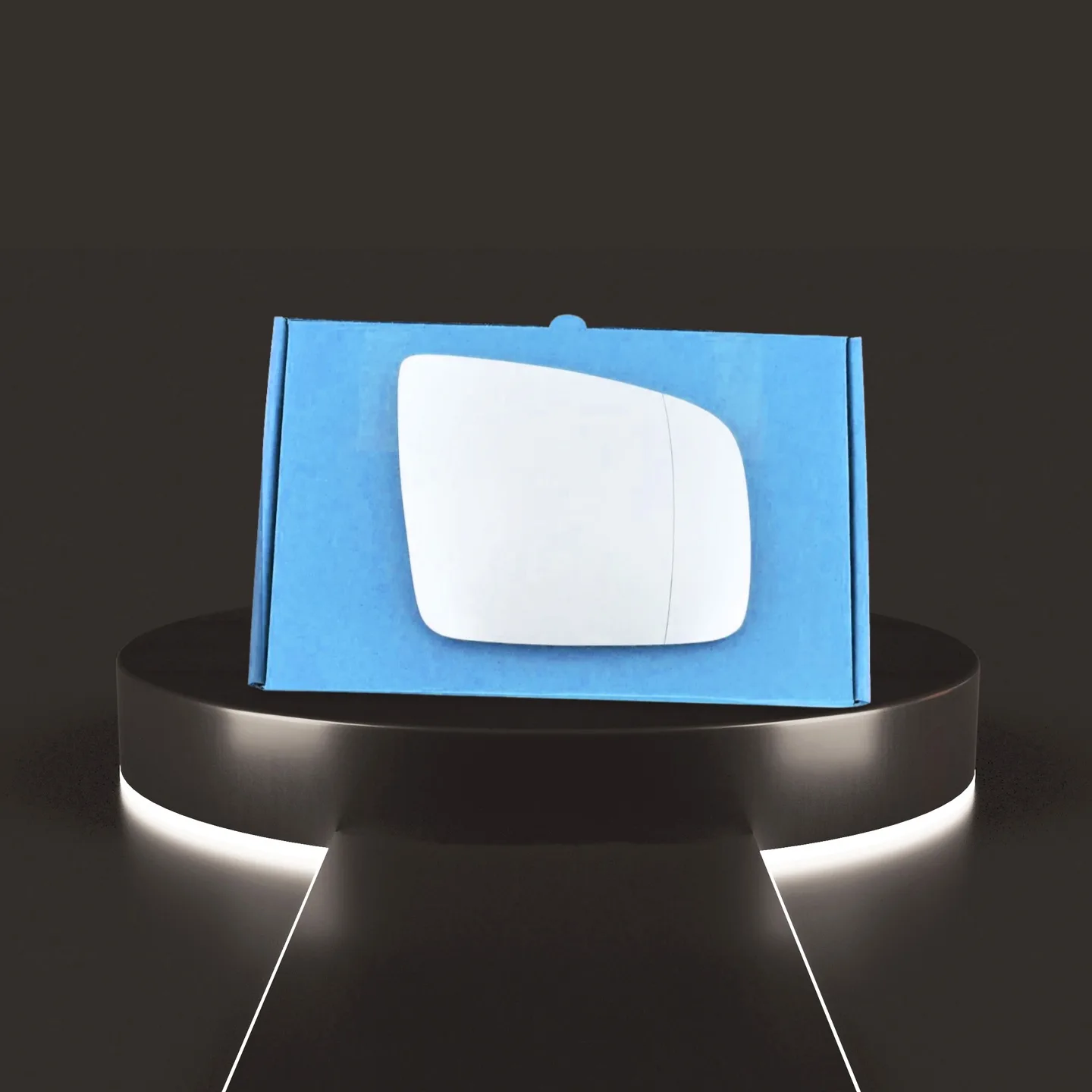 Stick on Wing Mirror Glass — Right Driver Side