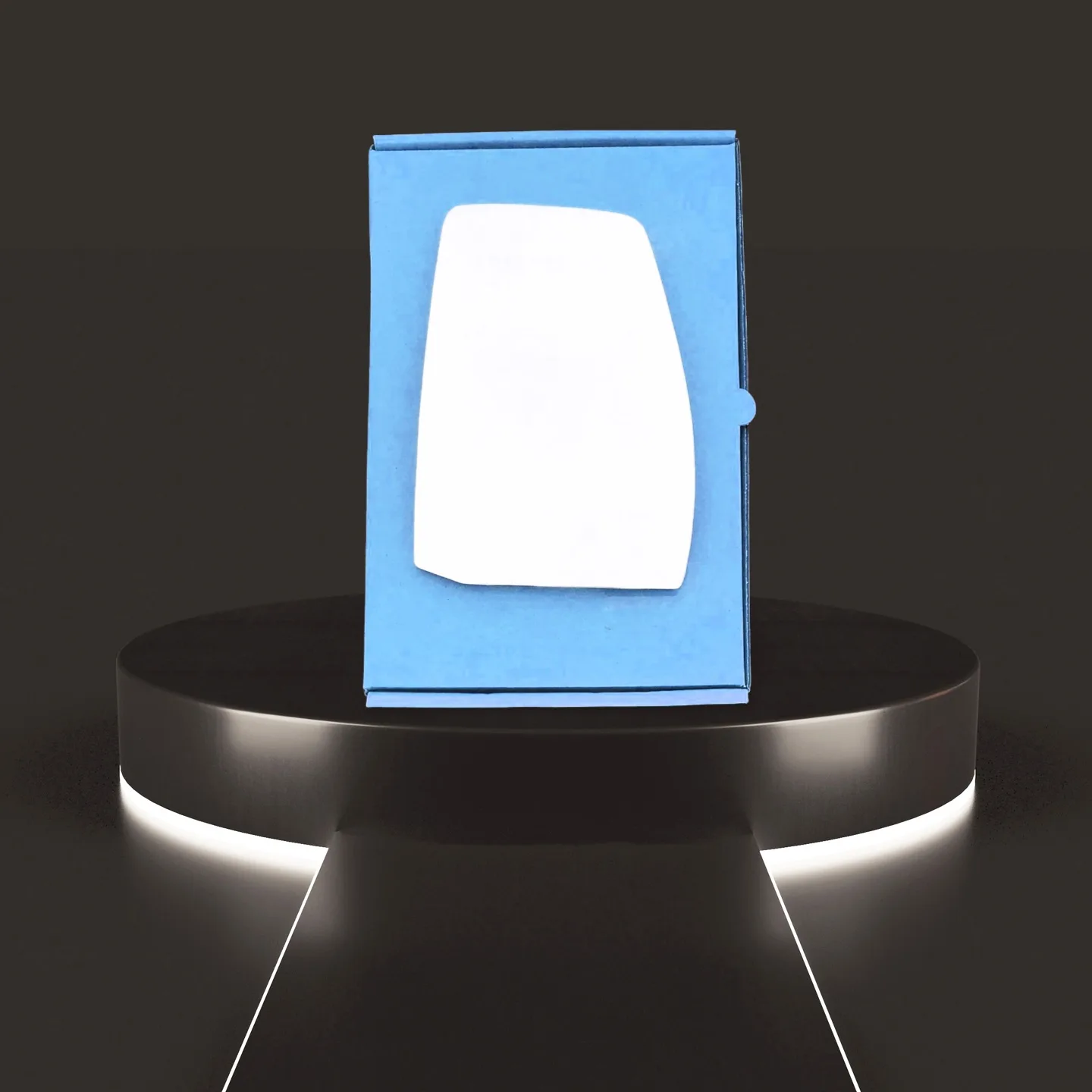 Ford Transit Custom Stick-on Wing Mirror Glass 2020-2023 — Convex — Right Driver Side