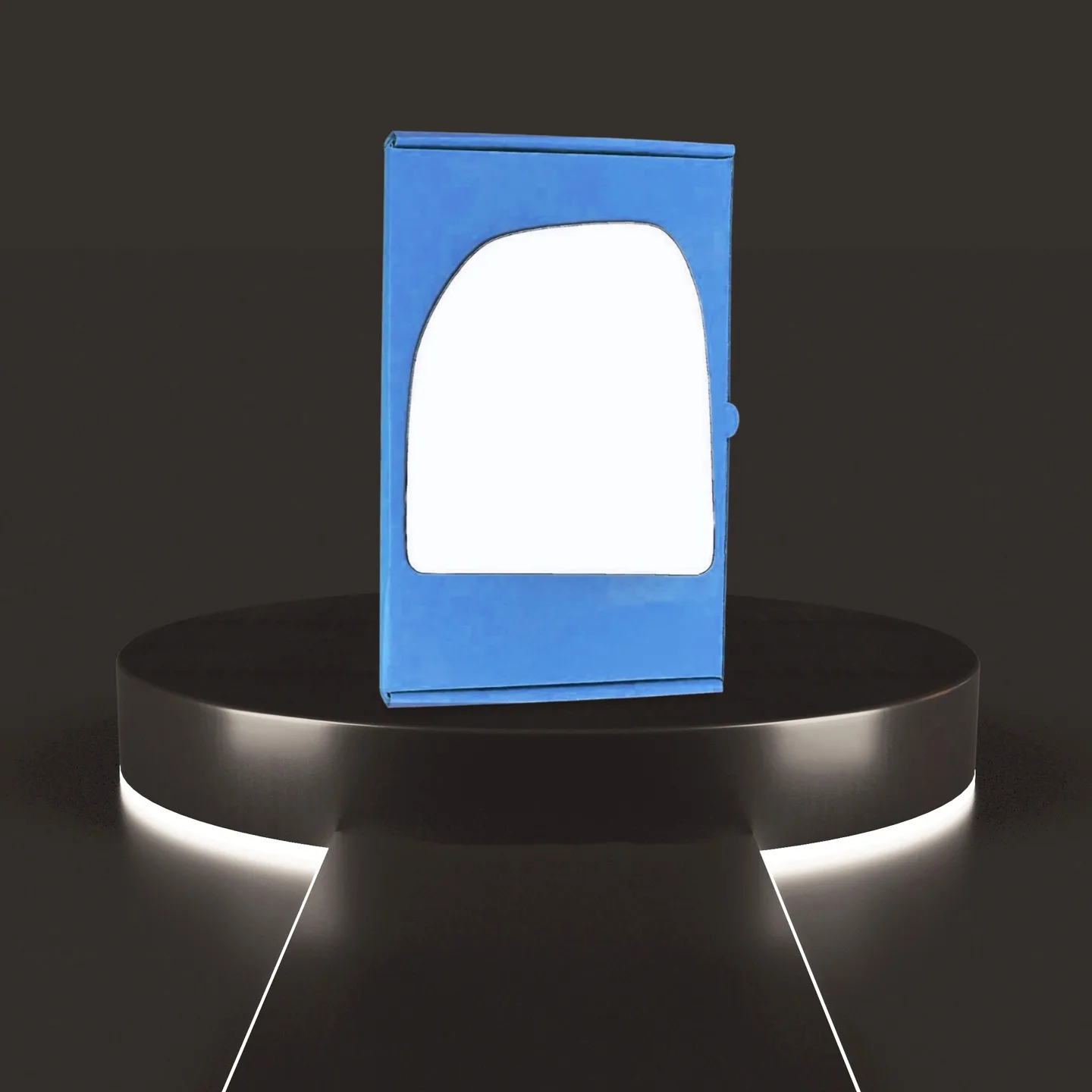 Ford Transit Custom Stick-on Wing Mirror Glass 2023 onwards — Convex — Left Passenger Side