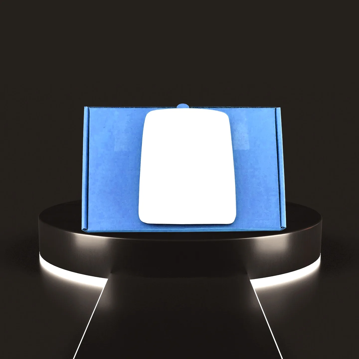 Stick on Wing Mirror Glass — Right Driver Side