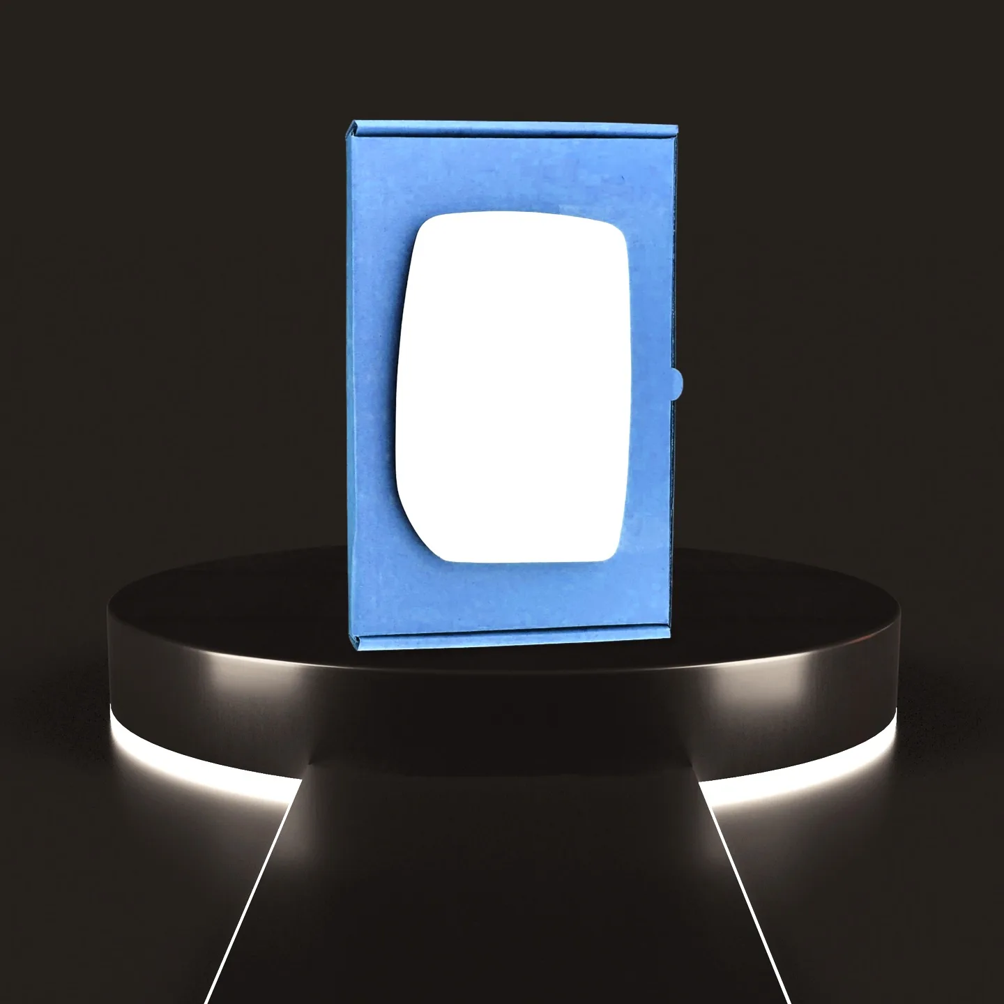 Ford Transit VAN Stick-on Wing Mirror Glass 2000-2013 — Convex — Right Driver Side
