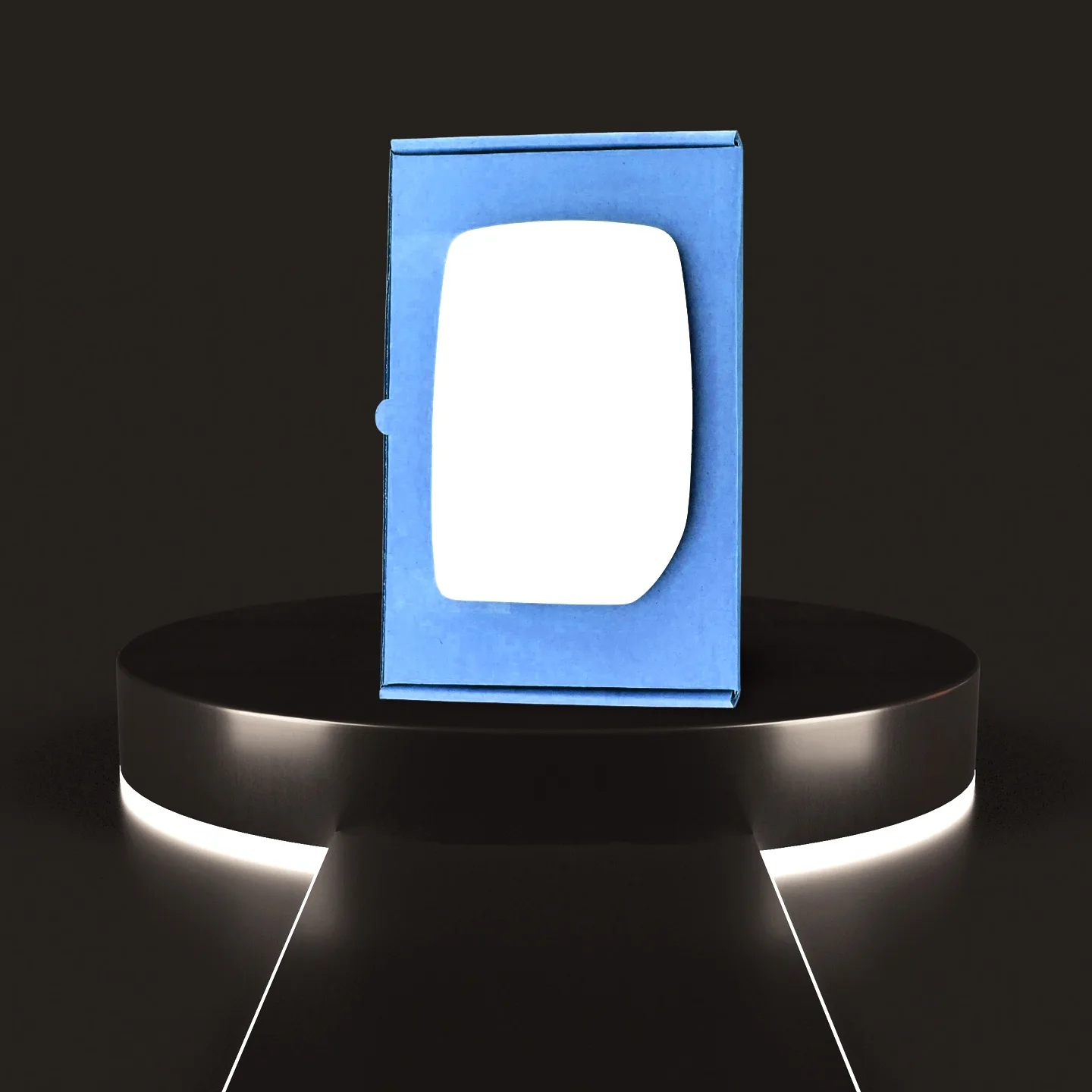 Ford Transit VAN Stick-on Wing Mirror Glass 2000-2013 — Convex — Left Passenger Side