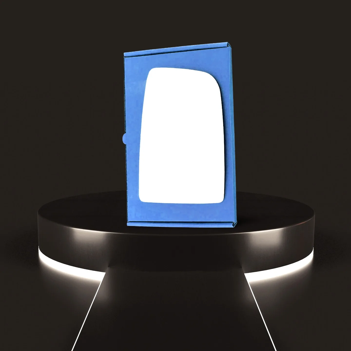 Volkswagen Crafter Stick-on Wing Mirror Glass 2007-2010 — Convex — Right Driver Side