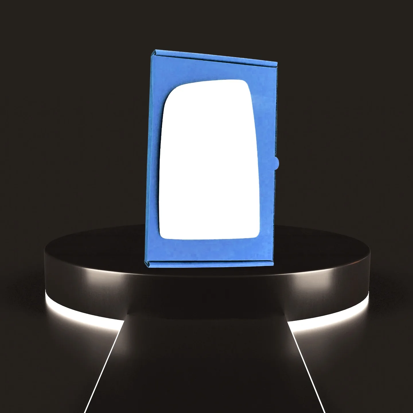 Volkswagen Crafter Stick-on Wing Mirror Glass 2007-2010 — Convex — Left Passenger Side