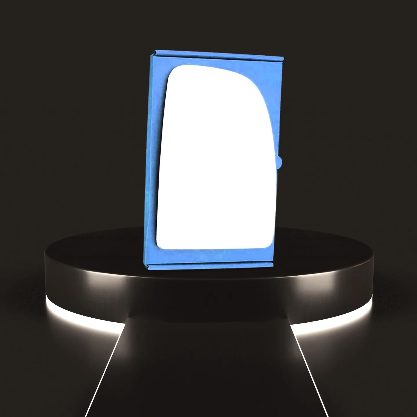 Fiat Ducato Stick-on Wing Mirror Glass 2006-2024 — Convex — Right Driver Side