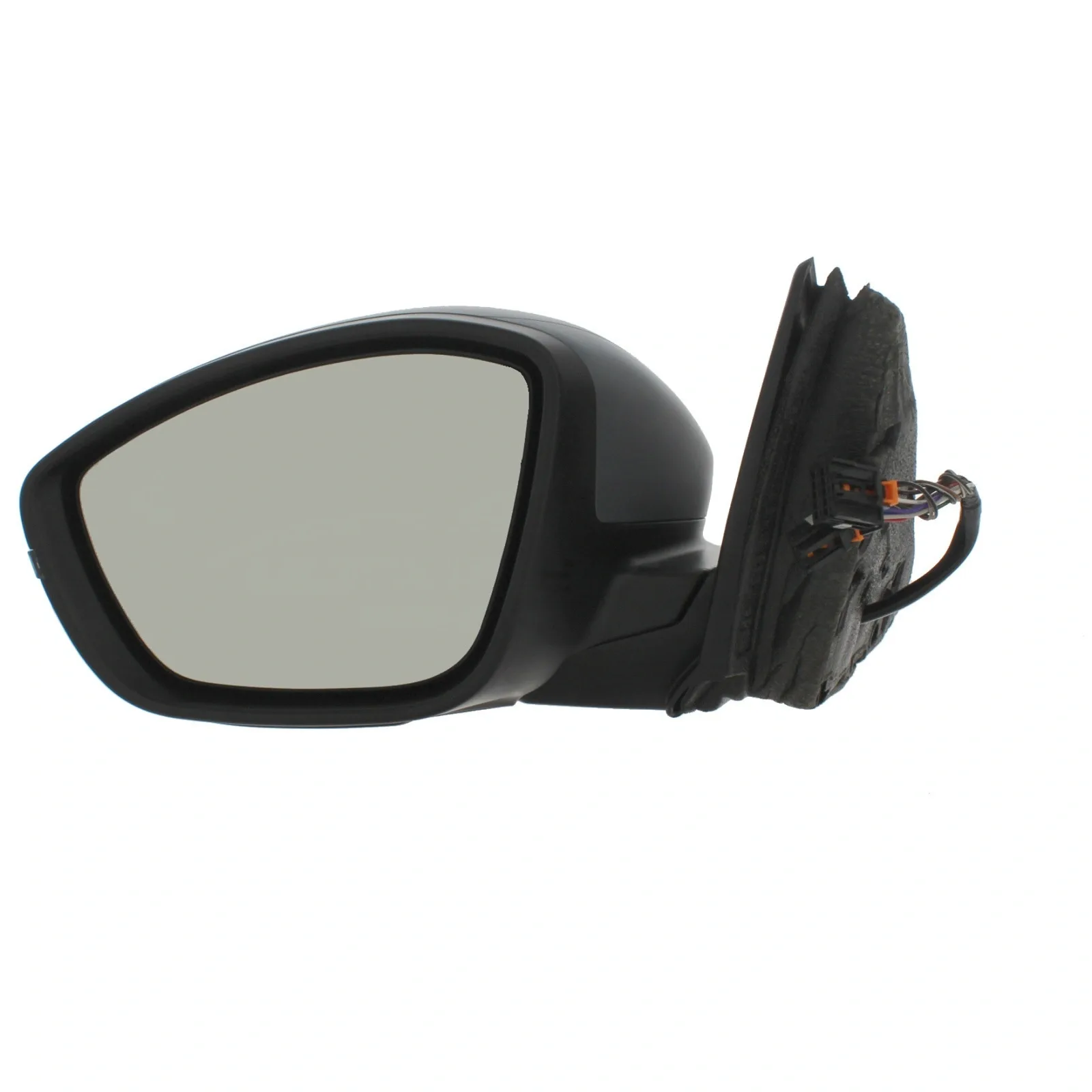 Vauxhall Corsa Complete Wing Mirror Unit 2020 onwards — Electric, Heated, Power Folding, Temp Sensor, Indicator, Puddle Light, Primed Cover — Left Passenger Side