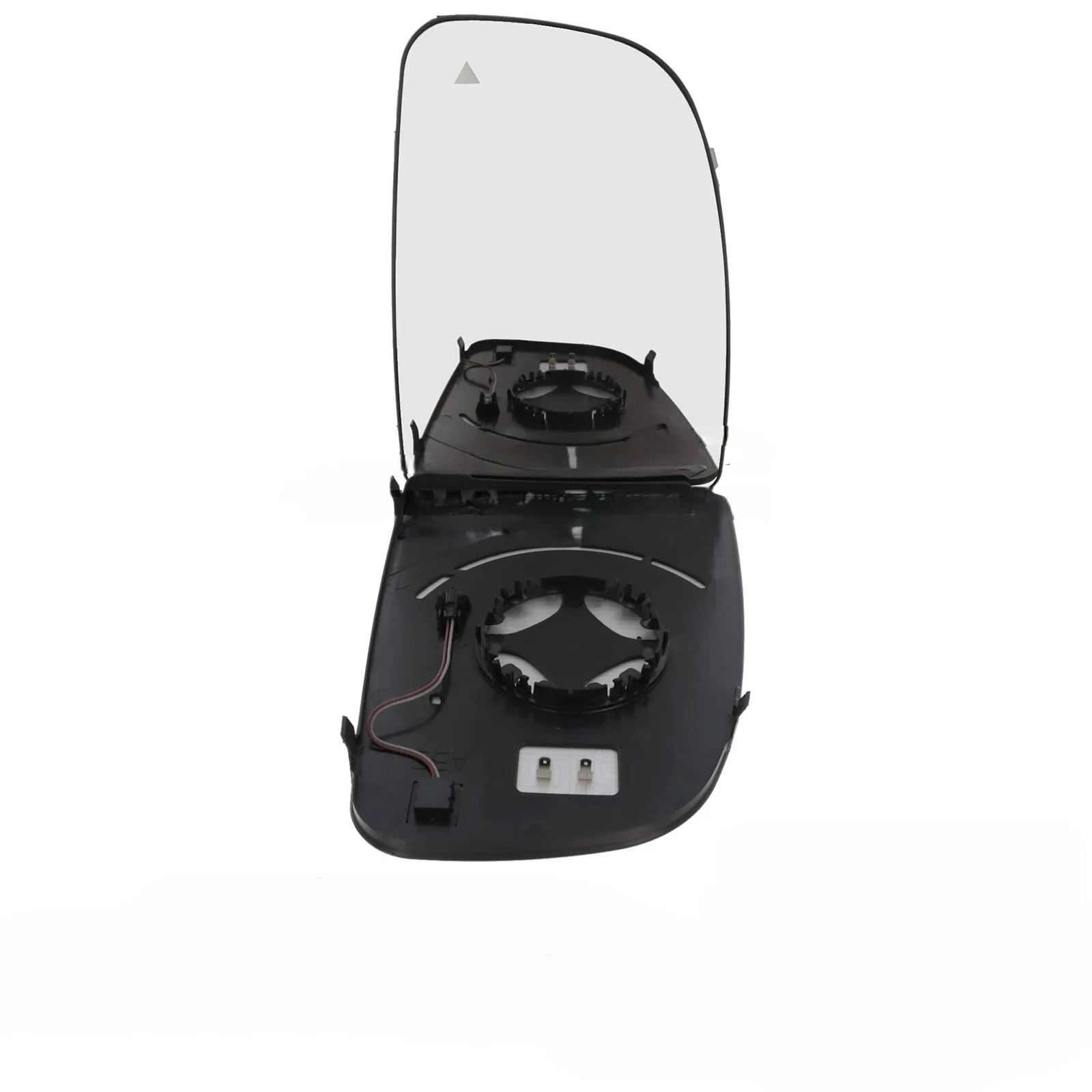 Fiat Ducato Clip-on Wing Mirror Glass 2025 onwards — Heated, Convex, Blind-Spot — Right Driver Side