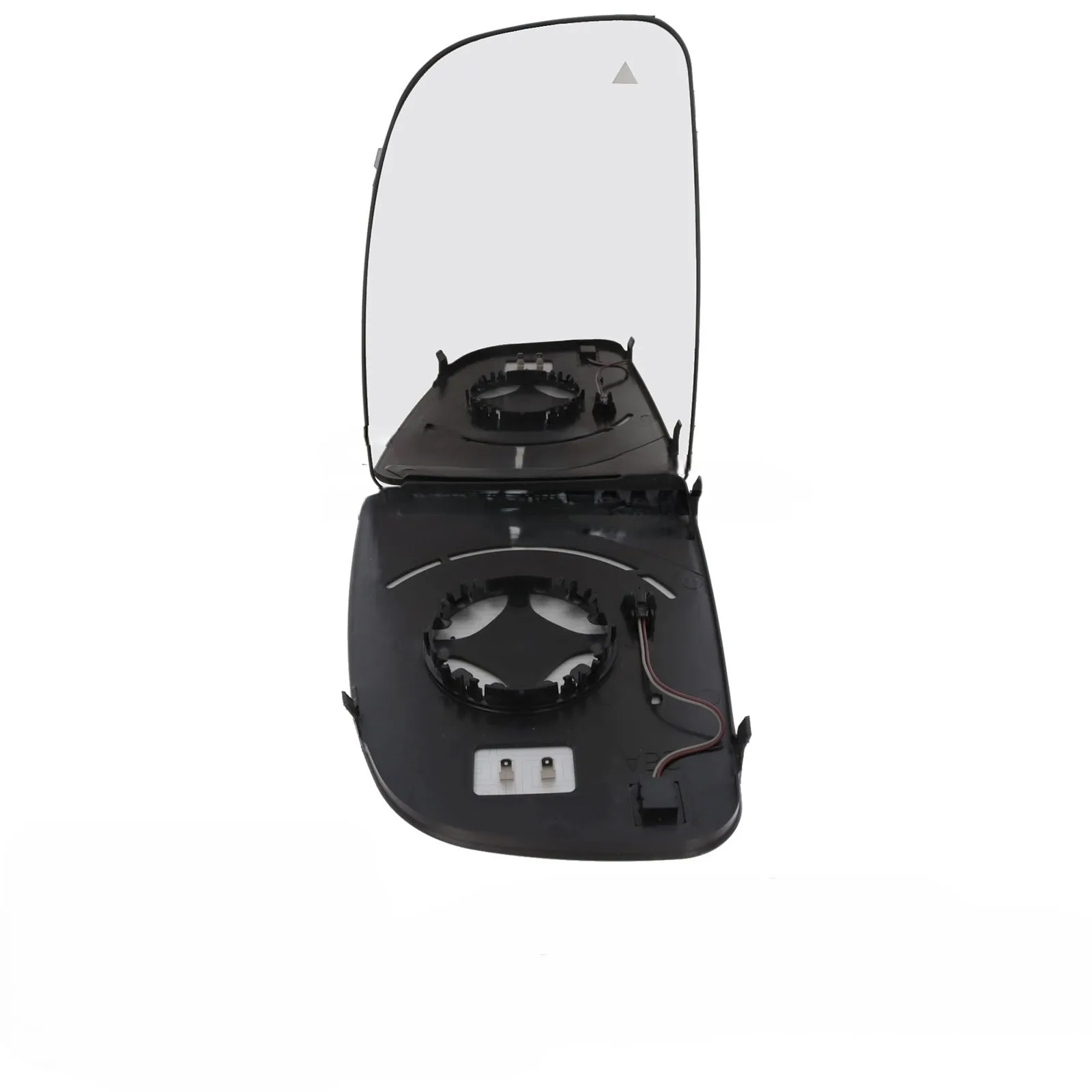 Fiat Ducato Clip-on Wing Mirror Glass 2025 onwards — Heated, Convex, Blind-Spot — Left Passenger Side