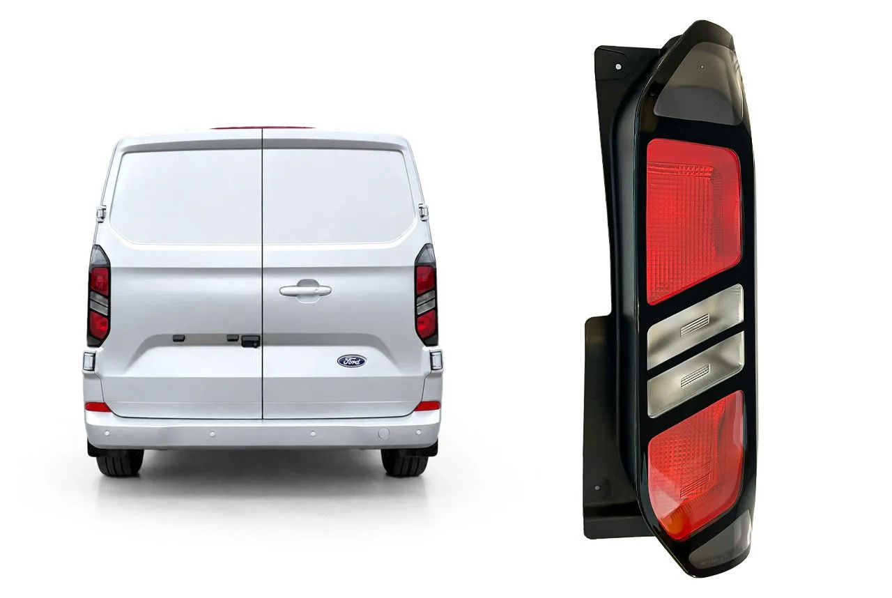 Ford Transit Custom Rear Lamp Light 2023 onwards — Non-LED, Excludes Bulb — Right Driver Side