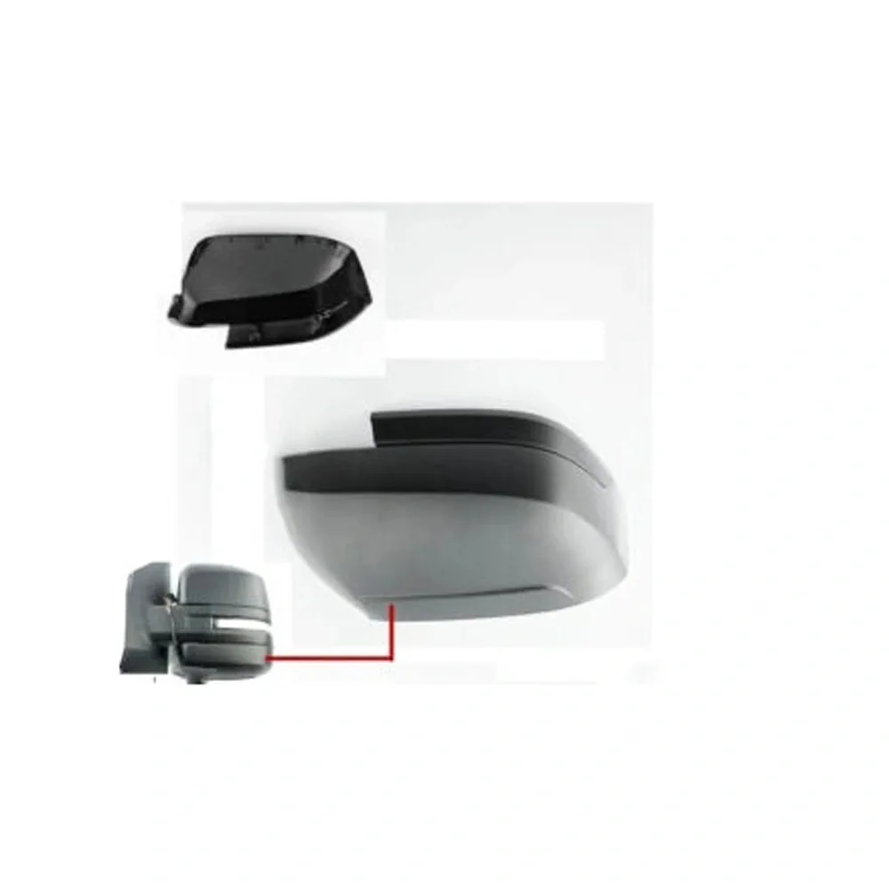 Volkswagen Crafter Wing Mirror Cover 2017-2024 — Black, Lower — Right Driver Side