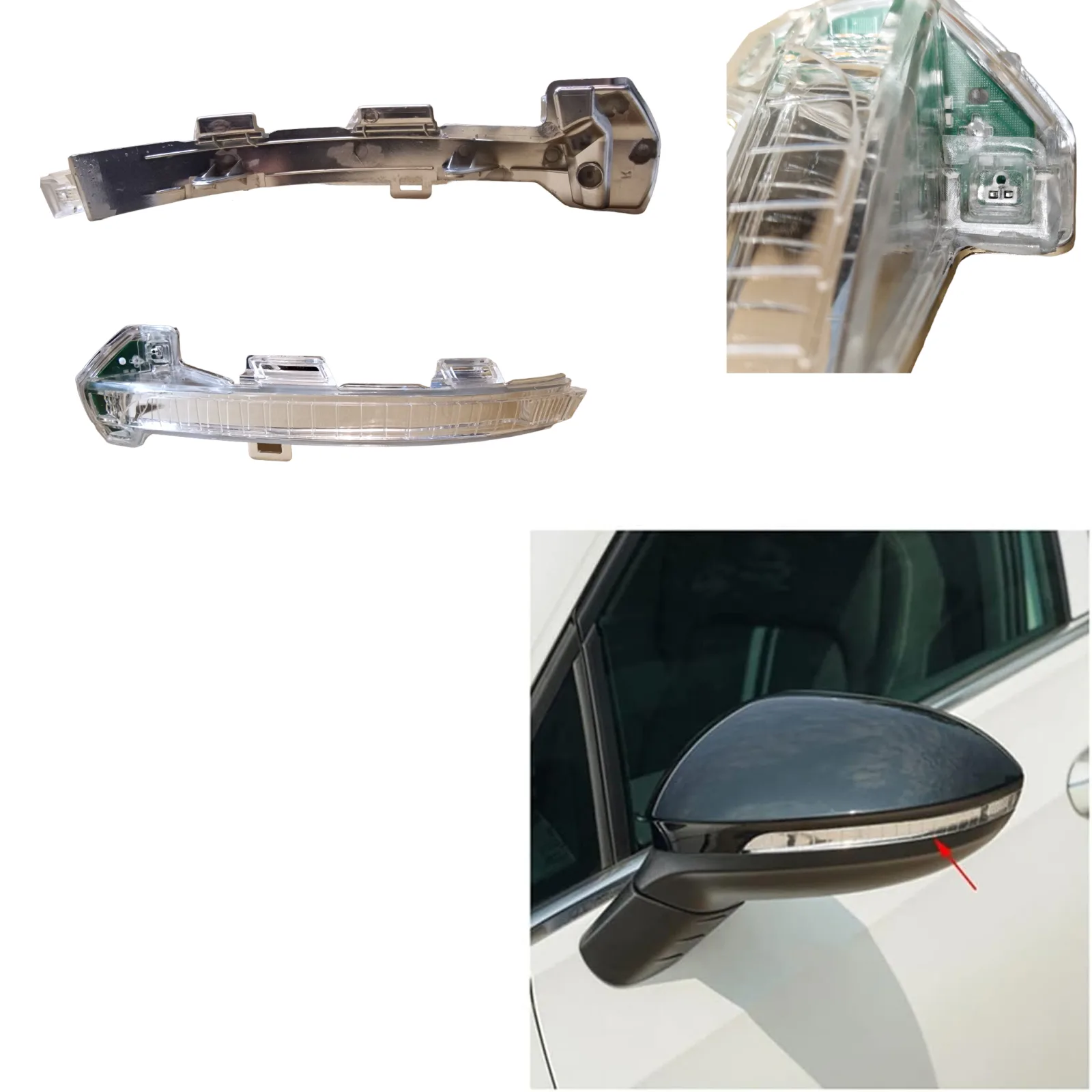 Volkswagen ARTEON Wing Mirror Indicator 2017-2024 — LED — Left Passenger Side