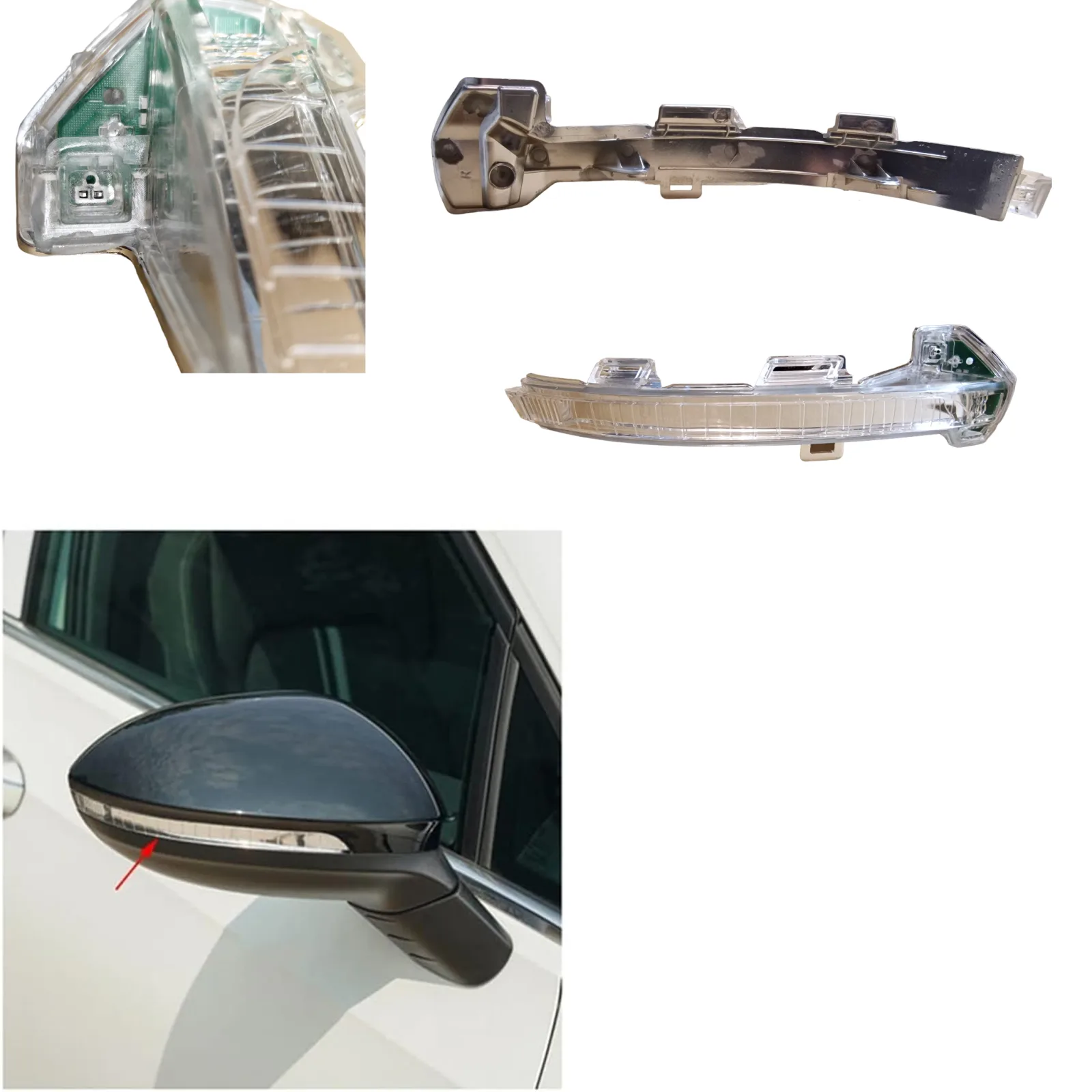 Wing Mirror Indicators — Right Driver Side