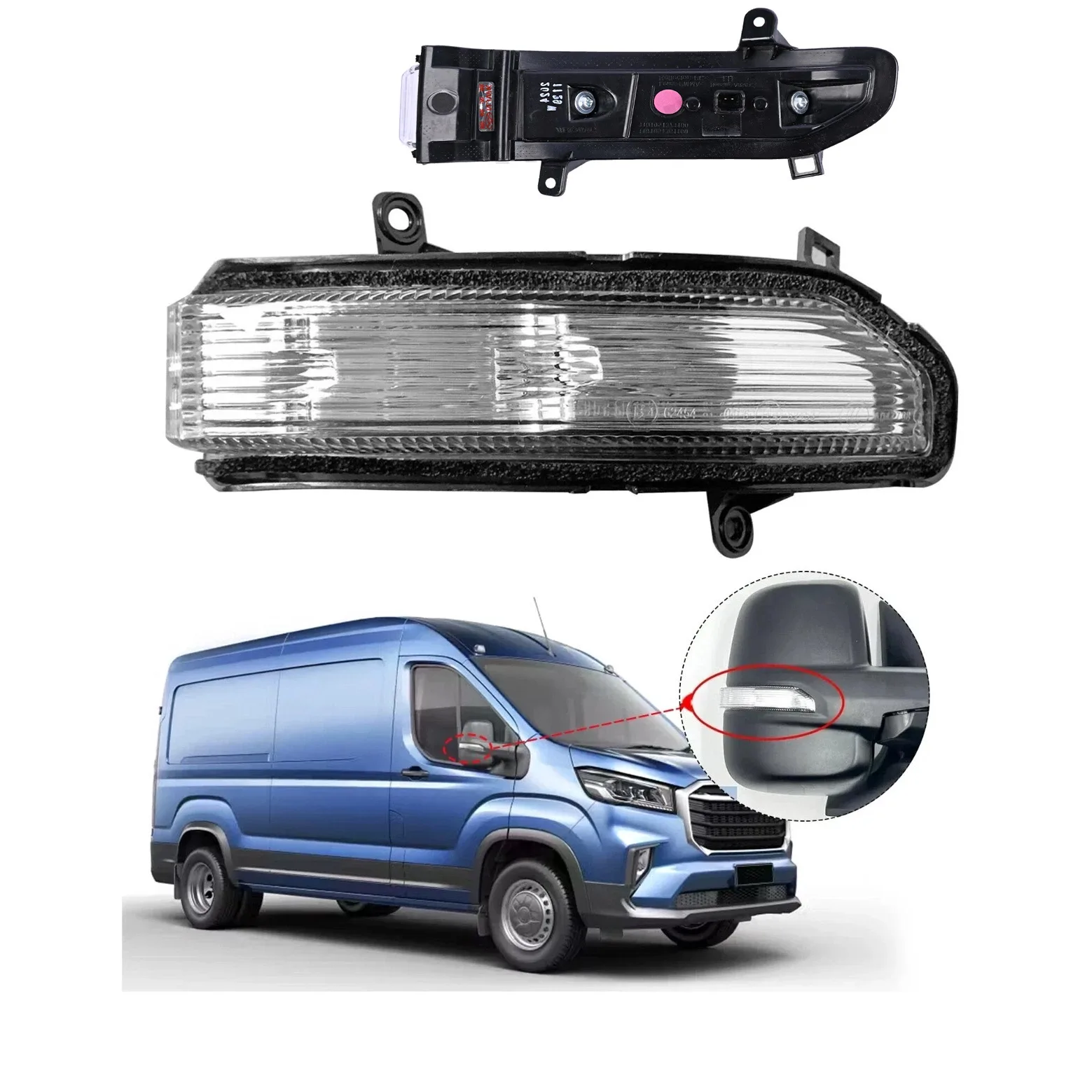 Wing Mirror Indicators — Left Passenger Side