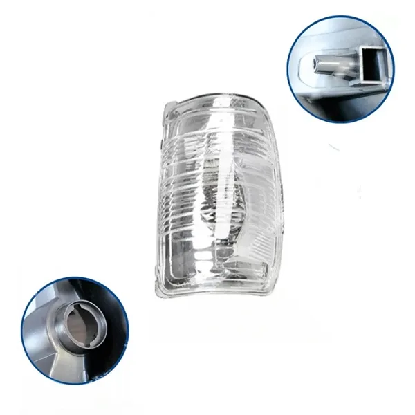 Ford Transit Chassis Cab Wing Mirror Indicator 2014-2024 — Clear Lens, Non-LED, Twist Type — Right Driver Side