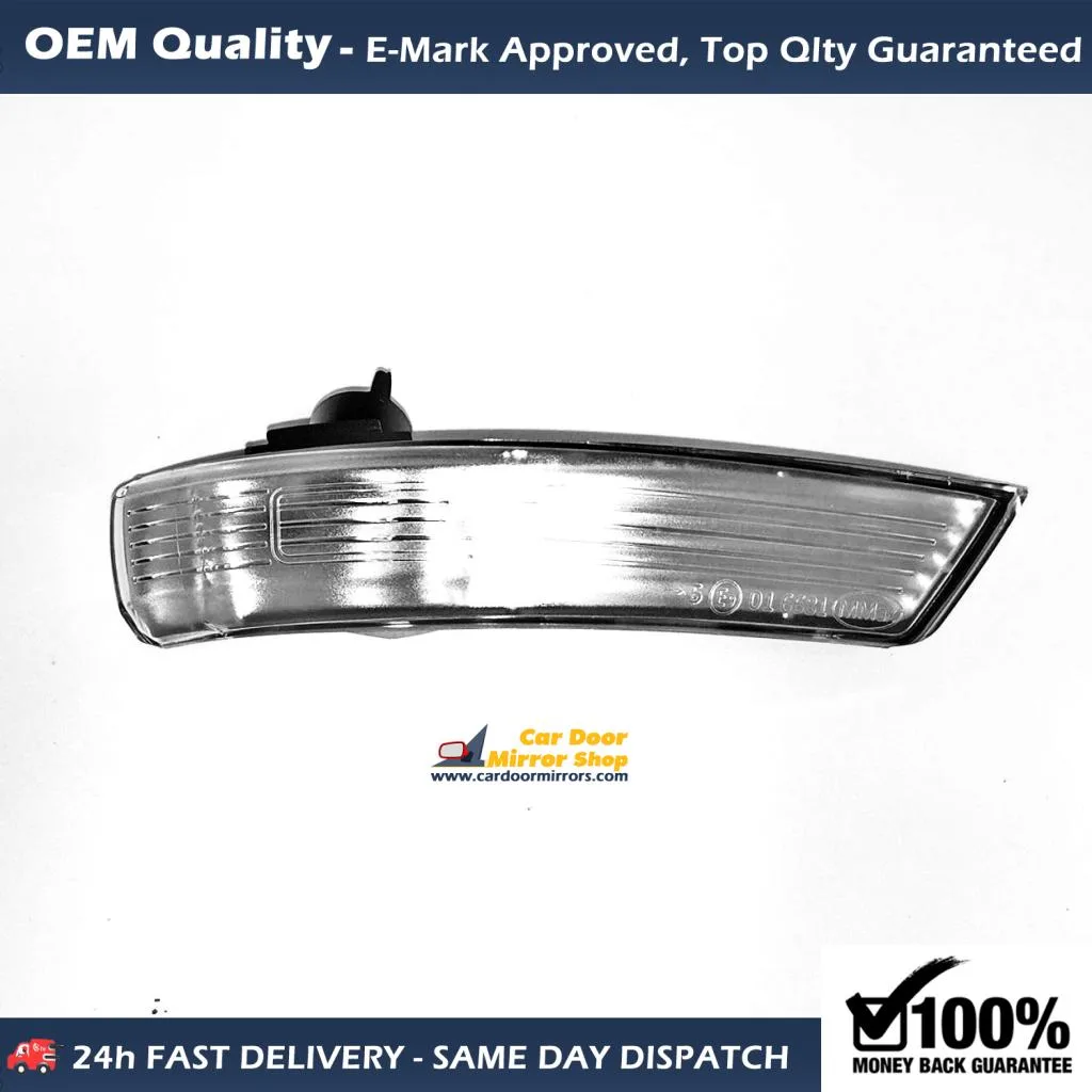 Ford Focus Wing Mirror Indicator 2008-2017 — Clear Lens, Non-LED — Right Driver Side