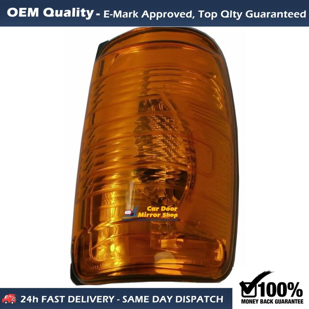 Ford Transit Chassis Cab Wing Mirror Indicator 2014-2024 — Amber Lens, Non-LED — Right Driver Side