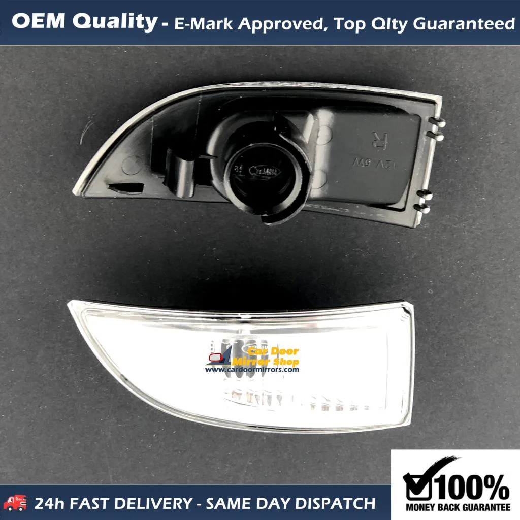 Renault Laguna Wing Mirror Indicator 2008-2015 — Non-LED — Right Driver Side