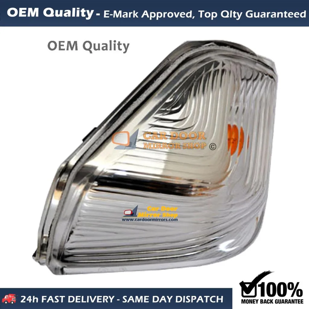 Mercedes Sprinter Wing Mirror Indicator 2006-2011 — Clear Lens, Non-LED — Left Passenger Side